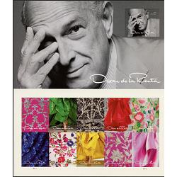 #5173 Oscar de la Renta, Souvenir Sheet