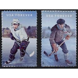 #5252-53 History of Hockey, Set of Two Singles