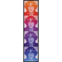 #5315a John Lennon, Vertical Strip of Four