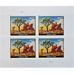 #5347 Joshua Tree, Prioity Mail, Mini Pane of Four