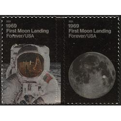 #5400a Moon Land (1969), Pair