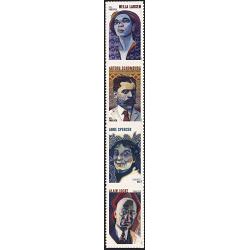 #5474a Voices of Harlem Renaissance, Vertical Strip of Four