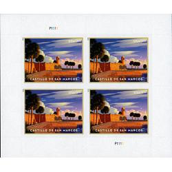 #5554 Castillo De San Marcos, Sheet of Four