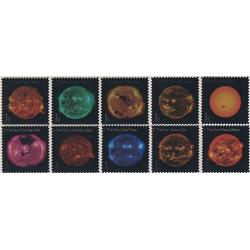 #5598-5607 Sun Science, Set of Ten Single Stamps