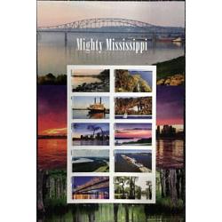 #5698 Mighty Mississippi, Souvenir Sheet