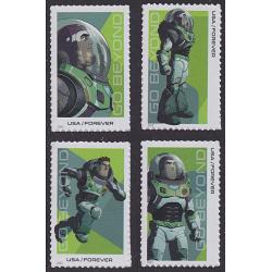 #5709-12 Buzz Lightyear, Set of Four Singles