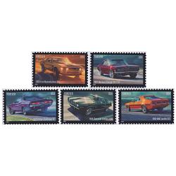 #5715-19 Pony Cars, Set of Five Singles