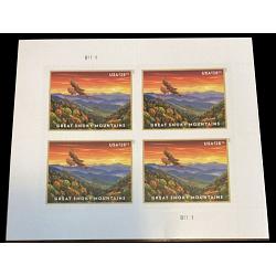 #5752 Great Smoky Mountains, Mini-sheet of Four