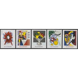 #5792-5796 Roy Lichtenstein, Set of Five Singles