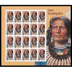 #5798 Chief Standing Bear Stamp, Souvenir Sheet