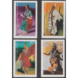 # Powwows, Set of Four Single Stamps