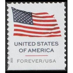 #6020 Flag Booklet Stamp Die Cut 11¼x11, 2 or 3 Sides (AP)