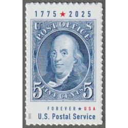 #6024 Benjamin Franklin, Booklet Single