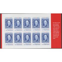 #6029R Put a Stamp on the American Experience, Pane of Ten Stamps RHS Inscription