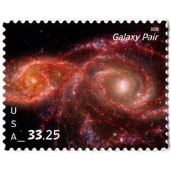 #6057 Galaxy Pair, Miniature Sheet of Four, Express Mail