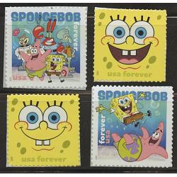 # SpongeBob SquarePants, Set of Four Single Stamps