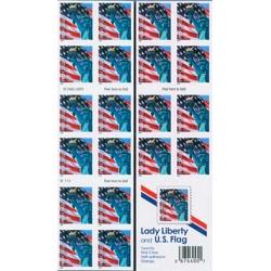 #3972a Flag & Lady Liberty, Non-Denom (39¢) Convertible Booklet