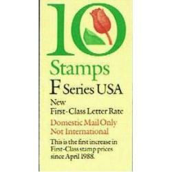 #BK182 (29¢) "F" Stamp
