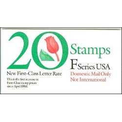 #BK183 (29) "F" Stamp, Plate #2111