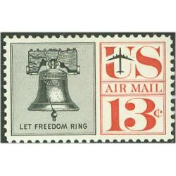 #C62a Liberty Bell 13¢, Tagged