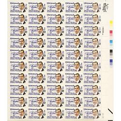 #C113 Alfred Verville, Sheet of 50 Stamps