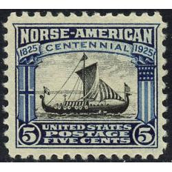#621 5¢ Norse American Centennial, VF NH