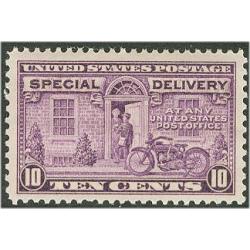 #E15, 10¢ Motorcycle Delivery, 11x10½
