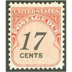 #J104 17¢ Postage Due