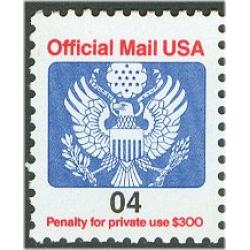 #O146 4¢ Official Mail