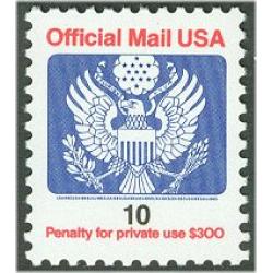 #O146A 10¢ Official Mail