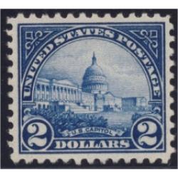 #572 $2 Capitol, Deep Blue, VLH