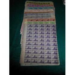 Mint Sheets #938//#1912-19 Face: $90.58 Free Shipping (See Description)