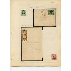 #213 Olneyville, RI 1889 Cover with Contents