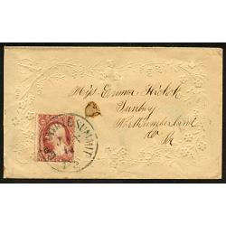 c1860 #26 Granville Summit, PA, Embossed Ladies Cover