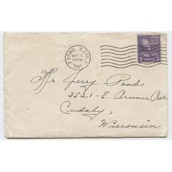 1941 Prexie Cover with Contents of Interest