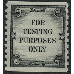 #TD107 Test Stamp, Tagged, Shiny Gum