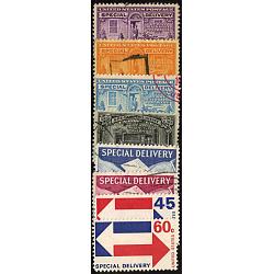 #E15-E17, E19-E23 Special Delivery, USED, CV: $2.00