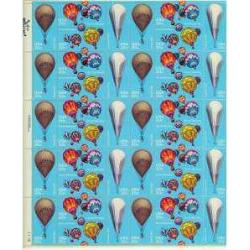 #2032-35 Ballooning, Sheet of 40 Stamps