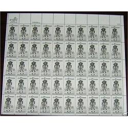 #2089 Jim Thorpe, Sheet of 50 Stamps