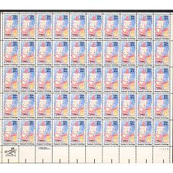 #2108 Christmas Santa Claus,  Sheet of 50 Stamps
