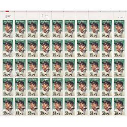 #2417 Henry Louis "Lou" Gehrig, Sheet of 50