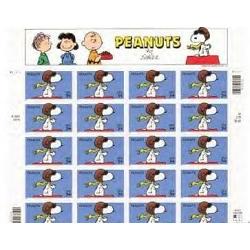 #3507 Peanuts - Snoopy, Pane of 20