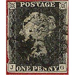 1840 The Worlds First Postage Stamp, Presentation Folder