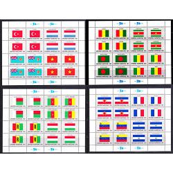 #325-40 Flag Series, Four Sheets