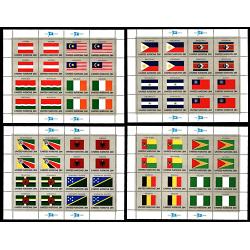 #374-289 Flag Series, Four Sheets