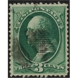 #136 Washington 3¢ Green