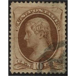 #150 10¢ Jefferson, Brown
