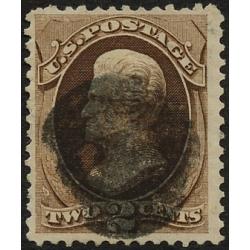 #157 2¢ Jackson, Brown