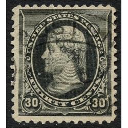 #228 30¢ Jefferson, Black