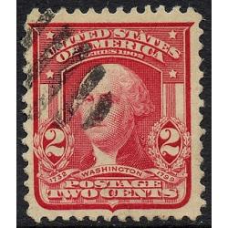 #319 2¢ Washington, Carmine